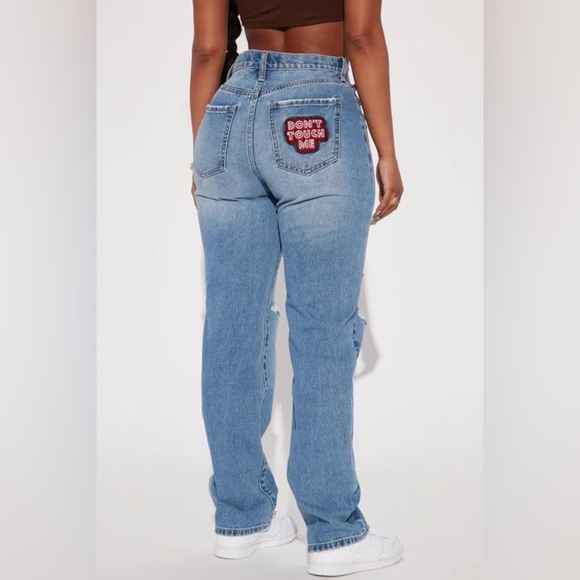 California High Rise Straight Leg Jeans - Medium - Picture 2 of 7